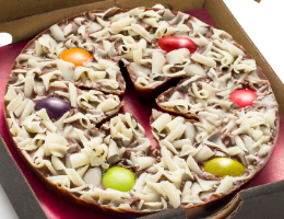 Jelly Bean Jumble Mini Chocolate Pizza